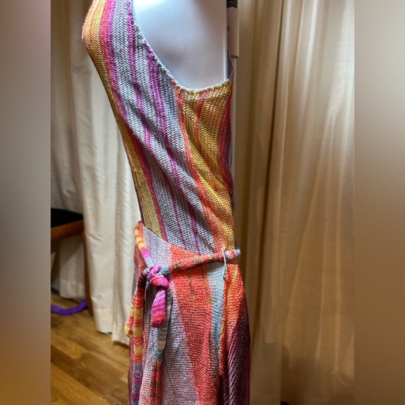 Anthropologie Cecilia Prado Rainbow Reverie Knit Dress - Picture 4 of 8